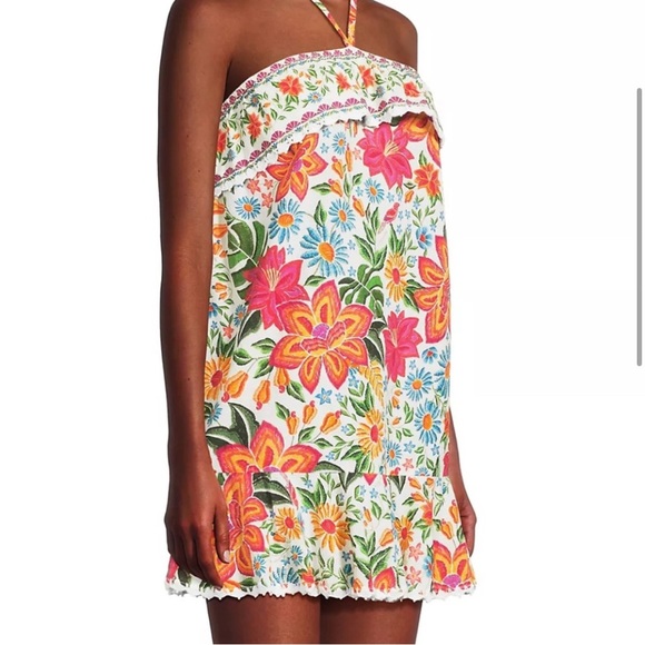 Farm Rio Halter Mini Cover Up - Picture 3 of 6